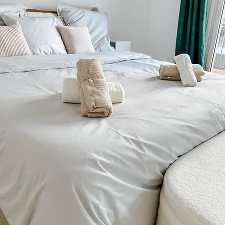 De Luxe Climatise, Parking & 2 Balcons Apartment